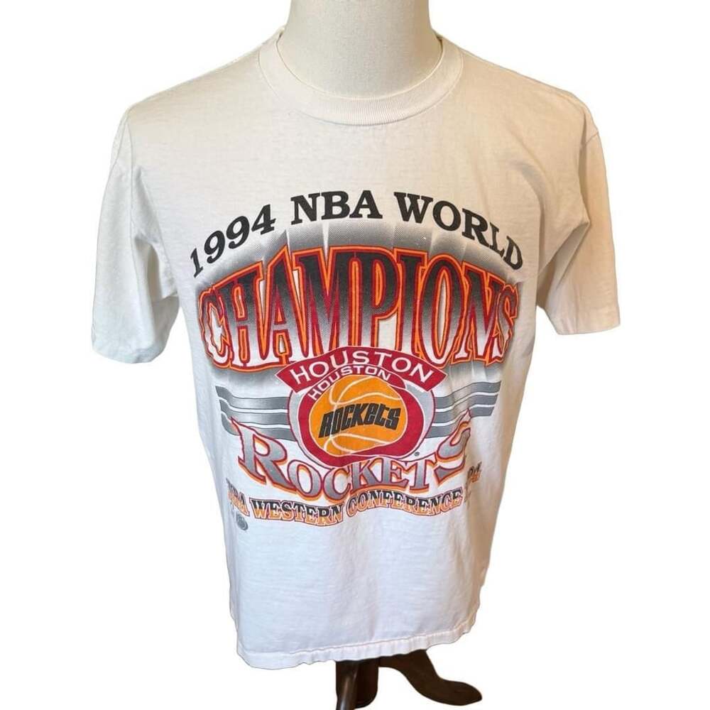 Vintage 1994 NBA World Champions Houston Rockets T-Shirt